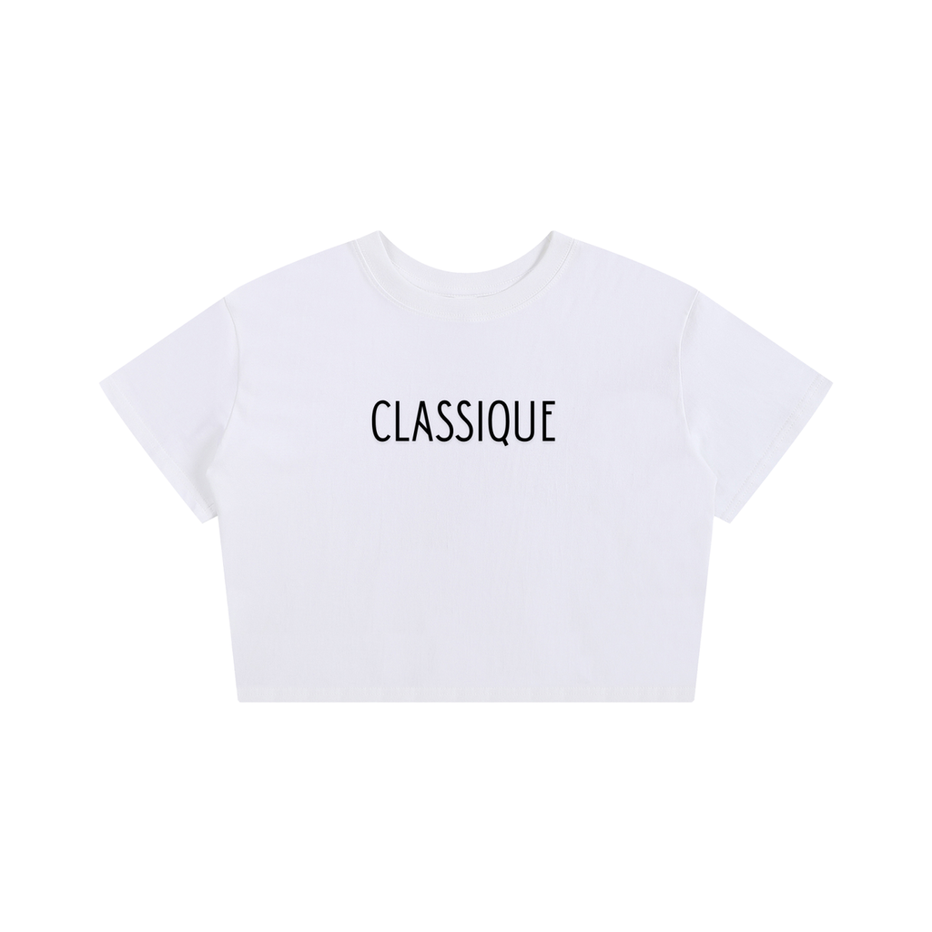 “Classique” Baby Tee Seamless T-Shirt