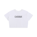 “Classique” Baby Tee Seamless T-Shirt
